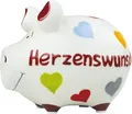Wurm Spardose KCG Kleinschwein Sparbüchse Sparschwein Urlaubskasse Herzenswunsch