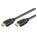 Goobay Goobay HDMI Anschlusskabel HDMI-A Stecker, HDMI-A Stecker 10.00 m Schw HDMI-Kabel, (1000.00 cm)