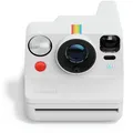 Polaroid Now+ Gen 3 Sofortbildkamera, analog, Format 88 x 108 mm, weiß, mit Bluetooth
