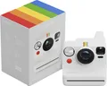 Polaroid - Now+ Generation 3 - Sofortbildkamera mit Bluetooth-Verbindung - Weiß (9161)