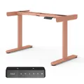 Ergotopia Desktopia One – Höhenverstellbarer Schreibtisch Gestell, Elektrisch höhenverstellbares Tischgestell, TÜV-geprüft, Schreibtisch höhenverstellbar mit Doppelmotor-System, 7 Jahre Garantie