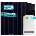 SUNNIVA 10.0 kW Solaranlage, 20x 500 W Solarmodule Fullblack Bifacial, Wechselrichter SolarEdge SE10K (3-phasig)