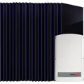 SUNNIVA 10 kW Solaranlage 20x 500 W Fullblack Bifacial Module SolarEdge SE10K 3-phasiger String-Wechselrichter