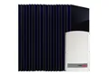 SUNNIVA Solaranlage 10.0 kW, Monokristallin, (20x 500 W Solarmodule Fullblack Bifacial, Wechselrichter SolarEdge SE10K (3-phasig)