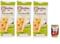 3x Mulino Bianco Focaccelle mit Olivenöl, 198g+Italian Gourmet Polpa 400g