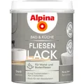 ALPINA Fliesen-Lack "Bad & Küche", Granit, seidenmatt, 750 ml - grau