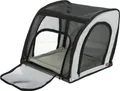 TRIXIE Hunde-Autositz Autositz - grau/schwarz - 44 × 37 × 40 cm