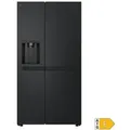 LG Side-by-Side Kühl-/Gefrierkombi 641l, EEK E Essence Matte Black GSLC41EPPE