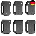 6X Akkuhalter Kompatibel mit Makita/Bosch Akku, Batteriehalter geeignet für 18V