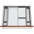Blum - Orga-line Besteckeinsatz Facheinteilungs-set Kb 601-699mm, Nl 500mm, Grau
