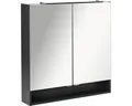 Spiegelschrank Fackelmann LUNA 80x80x15,5 cm 2-türig anthrazit 87218
