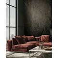 Marburg Vliestapete Linien Beton Optik Schwarz Kupfer 34256 City Glow