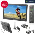 Xoro PTL 1050 Camping LED TV DVB-T2 tragbarer Fernseher 10" 25 cm 12V 24V 230V