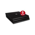 PS4 Pro Konsole Modell Cuh-7016B 1TB (B-Ware) in schwarz + Kabel + 2 Controller
