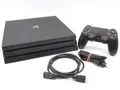 Sony PlayStation 4 Pro Konsole 1 TB - Schwarz + 1 Orig. Controller PS4