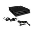 PS4 Pro Konsole - Modell Cuh-7116B 1TB in Schwarz #52 mit allen Kabeln