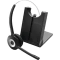 Jabra Pro 930 UC DECT Kabelloses On-Ear Mono Headset - Unified Communications Zertifiziert - HD Voice und Noise Cancelling - zur Verwendung mit Softphones in Europa - EU-Stecker, Schwarz