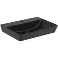 Waschtisch Ideal Standard Connect Air Cube 600 X 100 X 460 Mm, Schwarz Matt - E0298v3