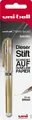 uni-ball SIGNO UM-153 Gelschreiber 0,6 mm, Schreibfarbe: gold, 1 St.