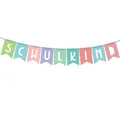 Schulkind Girlande Dekoration für Einschulung Banner Bunt Jungs Mädchen