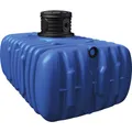 4RAIN Tanksystem "FLAT M", Flachtank 3000 L, blau