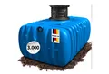 4rain Wasserreservoir FLAT M Flachtank 3000 Liter inkl. Schachtverlängerung