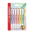 Textmarker - STABILO swing cool Pastel - 6er Pack - mit 6 verschiede (US IMPORT)
