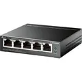 TL-SG105MPE, Switch schwarz, 5-Port-Gigabit-Easy-Smart-Switch mit 4 PoE+ Ports