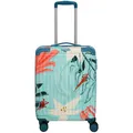 Travelite Handgepäckkoffer Cruise Cabin 4W S 55cm türkise lilie 072647 26