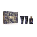 VERSACE Dylan Blue box set - Edt men 50ml + after shave 50ml + bath gel 50ml NEU
