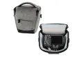 Hama Kameratasche Kamera-Tasche Colt 110 Trinidad Universal Hülle Grau, Case Schultergurt Tragegriff Zubehör-Fächer Digitalkamera Systemkamera