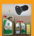 Castrol Öl Ölfilter Ölablassschraube Satz Set Ölwechsel für Mercedes C Klasse