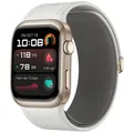 Huawei Watch D2 48 mm Aluminiumgehäuse in Gold mit weißem Verbundlederarmband - Neu mit 19% MwSt