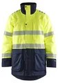 Blakläder Multinorm Winter Parka 4527, Farbe:High Vis Gelb/Marineblau, Größe:XS