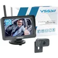 VSG24 Rückfahrkamera Premium One 24147, 720p Kamera 155°, Nachtsicht, Monitor, kabellos