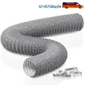 HG Power 100mm Abluftschlauch 5m Flexibel PVC Alu Schallged