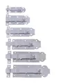 BOOMET Schieberiegel · 6 Größen zur Auswahl · 120 mm · 80/100/120/140/160/180 mm · Schlossriegel für Tore Türen Schuppen · Torschieber Türschieber · Schiebe Verriegelung