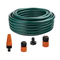HI Gartenschlauch-Set 20 m Wasserschlauch mit Anschluss Garten Wasser-Schlauch