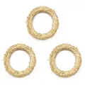 DekoPrinz® Bastelkranz Natur Strohkranz / Strohrömer Rohling, Ø30 cm, 5 cm Stärke Ø 30 cm x 5 cm