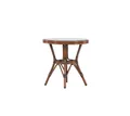 Venture Home Gartentisch Sagres Cafétisch Ø60cm braun.