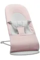 BabyBjörn Babywippe Balance Soft, Gewebt/Jersey, Hellrosa/Grau