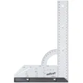 Wolfcraft Anschlagwinkel 5205000, aus Metall, Universalwinkel mit wechselbaren Anschlag, 300mm