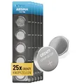 ABSINA 25er Pack CR2477 3V Lithium Knopfzelle - CR 2477 Lithium Knopfzelle 3 Volt auslaufsicher & Lange Haltbarkeit - CR 2477 Batterien