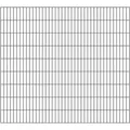 Doppelstab-gittermatte, Verz.anthr, Bxh2000x1800mm, Draht-ø6/5/6, Masche50x200mm - Alberts