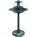 Vidaxl - Vogelbad Mit Springbrunnen Grün 50×91 Cm Kunststoff