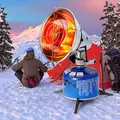 Tragbare Gas-Heizung Gas Heizstrahler Winter Outdoor Heizung -Camping Gasheizung