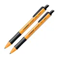 2 x Stabilo Kugelschreiber pointball 0,5mm Schreibstärke, schwarz