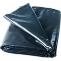 Heissner Teichfolie PVC schwarz, Stärke 0,50 mm - verschiedene Größen Teichfolien Zuschnitt PVC 0,5 mm 2 x 3 m = 6 qm