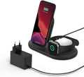 Belkin drahtloses 3-in-1 Ladegerät  7,5-W-Ladestation für iPhone, (B-Ware)