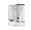 HOME DELUXE Eckdusche Duschkabine ALLIN 2IN1 - Weiß Rechts, BxT: 170x90 cm, Komplettdusche mit Wanne, Fertigdusche, Dusche, Duschkabine Komplett
